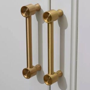 Brass Drawer Pulls, Cabinet Handles, Solid Brass Handles & Pulls Set of 2